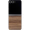 Natural Walnut Wood Galaxy Z Flip6 Skin